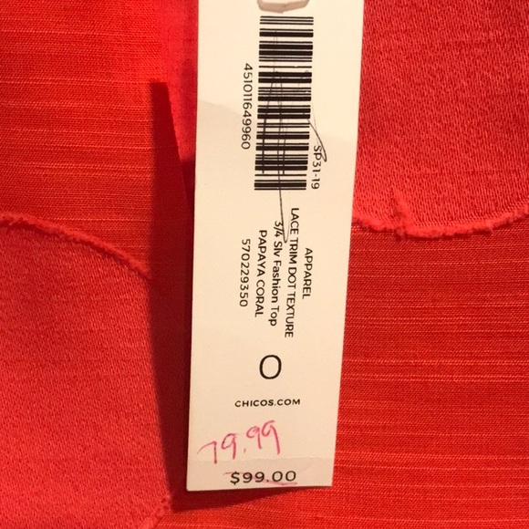 New S. Chico’s blouse - Picture 5 of 7